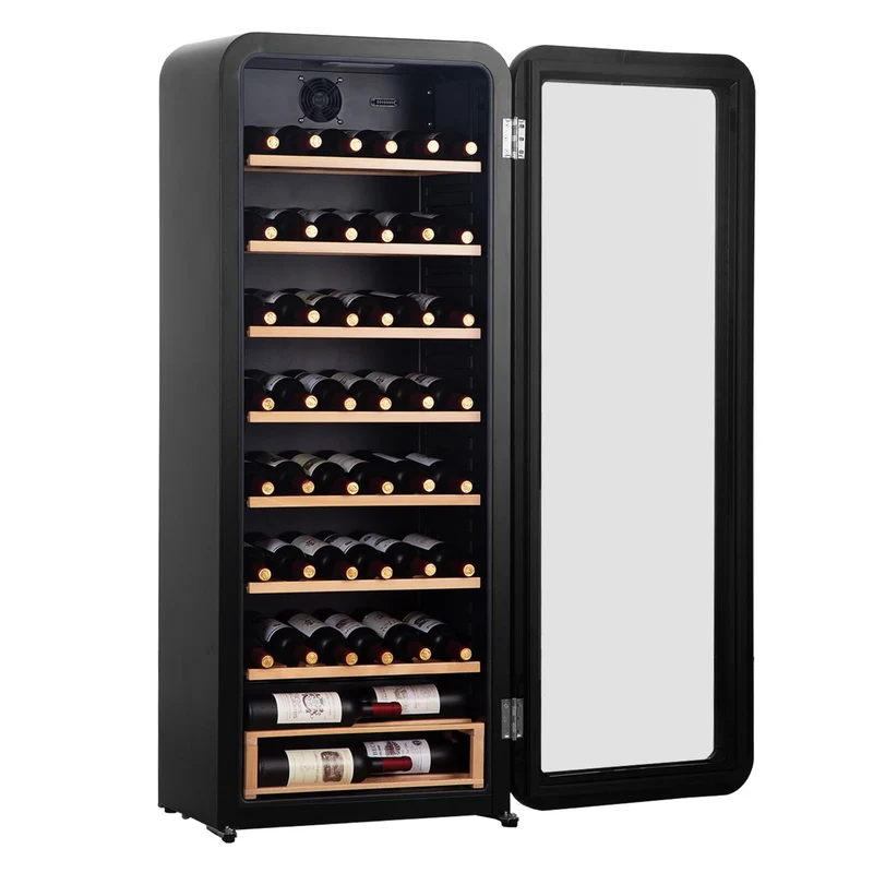 Weinkühlschrank 76 Flaschen Cavecool Retro Halite CC208SB