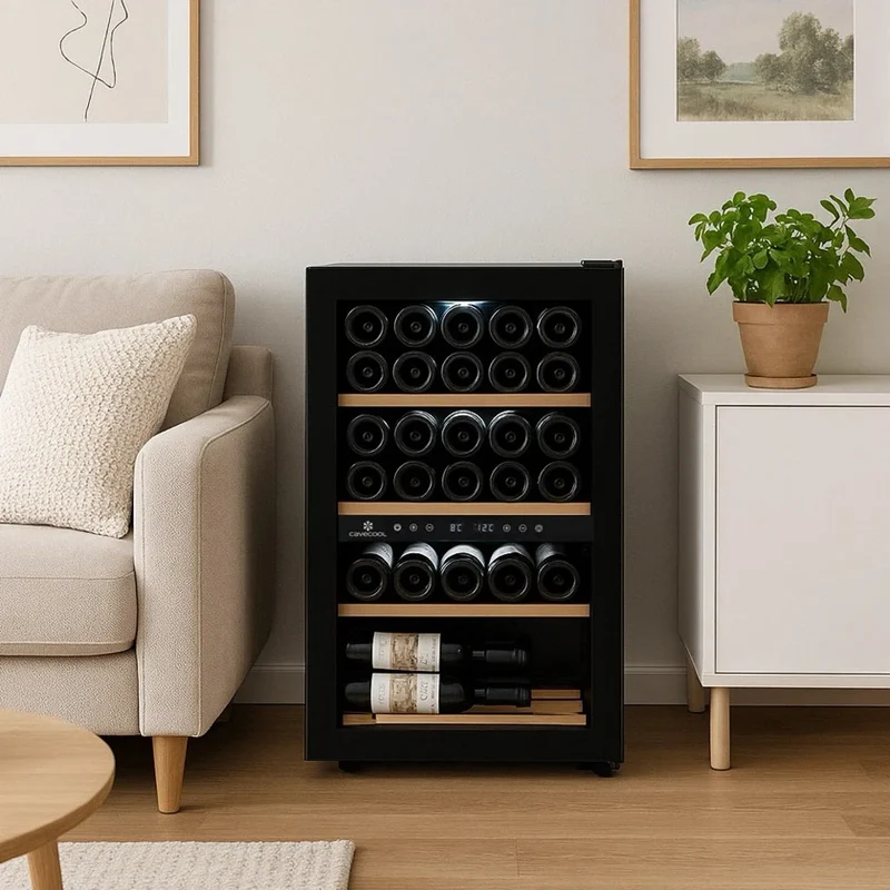 Weinkühlschrank 34 Flaschen Cavecool Chill Ruby CC29DB-1