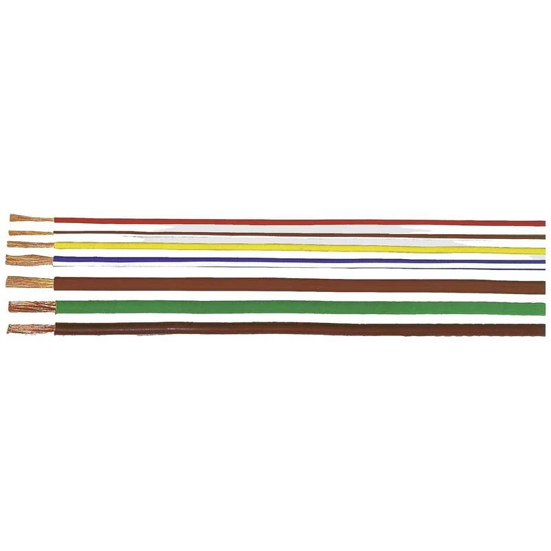 B-Ware HELU Fahrzeugleitung Kabel Leitung Kabelleitung FLRY-B Rot 1 x 0 75 mm² 500 m