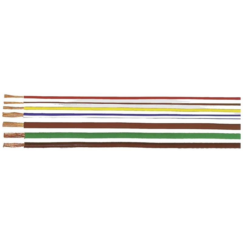 B-Ware HELU Fahrzeugleitung Kabel Leitung Kabelleitung FLRY-B Rot 1 x 0 75 mm² 500 m