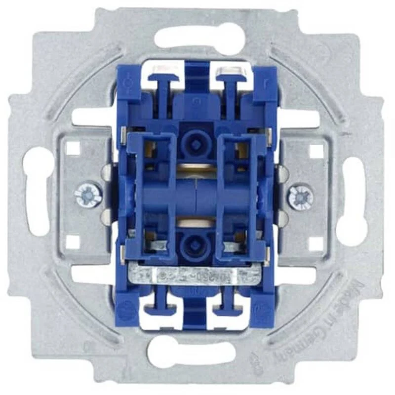 2x B-Ware ABB Geräteeinsatz Taster Tastereinsatz Wipptaster Blau IP20 Unterputz 2 STÜCK