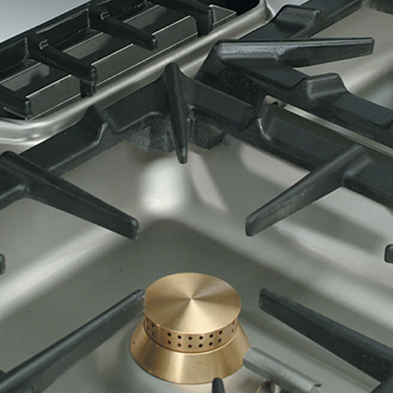 Gastro Gasherd 4-flammig mit Elektrobackofen GN 2/1, G22/4BFE8-230/3--N