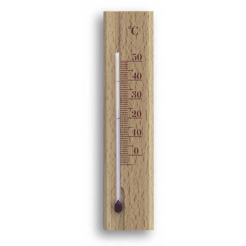 B-Ware TFA Innenthermometer Temperaturmesser Thermometer Buche analog 12 STÜCK