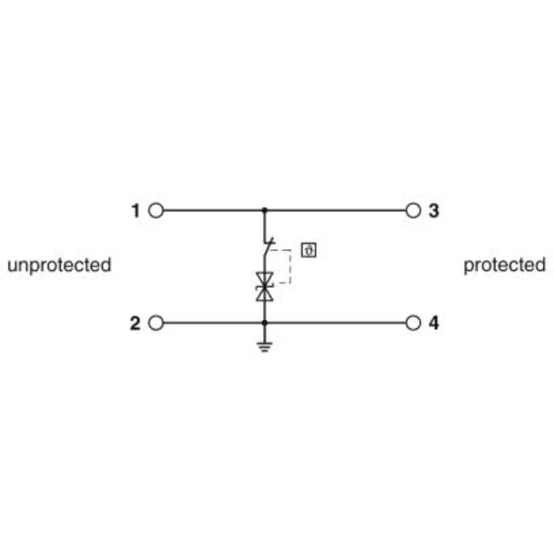 B-Ware Phoenix Contact Überspannungsschutz-Ableiter TTC-6-TVSD-C-24DC-PT-I 10 STÜCK