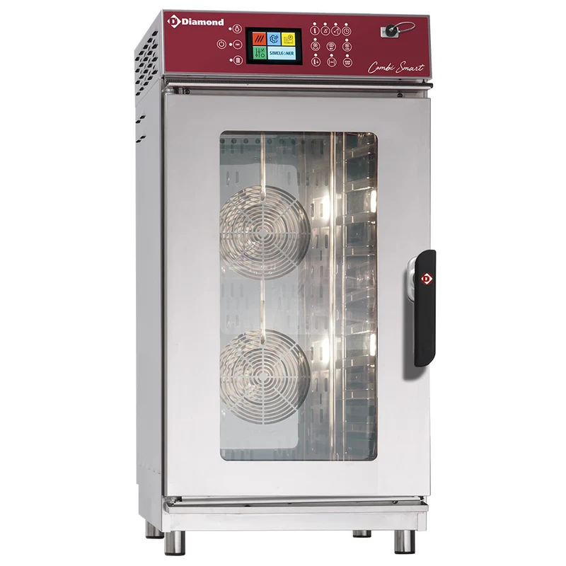 Elektro-Kombidämpfer 11 x GN 1/1 , Touch-Steuerung & autom. Reinigung, FVS-1111/TS