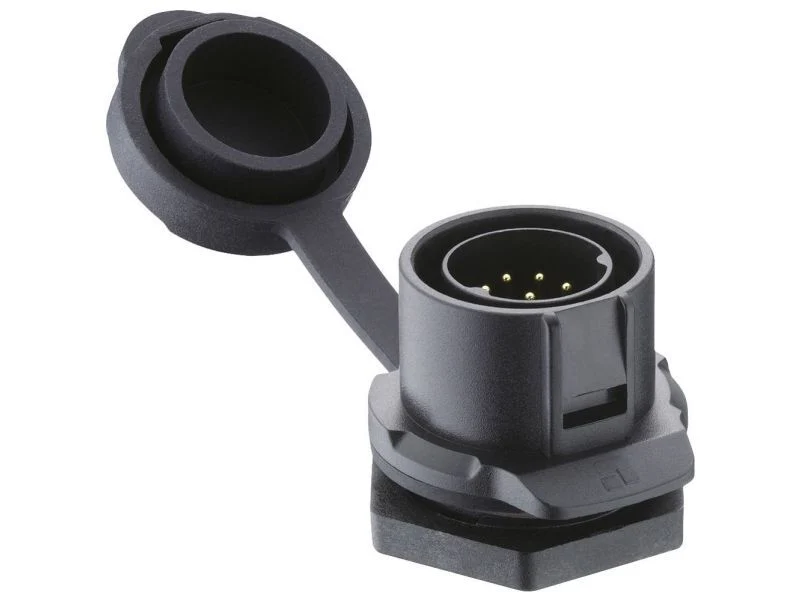 B-Ware Lutronic Rundverbinder Stecker Kontakt 2630 05 T22CB100 gerade 9 STÜCK