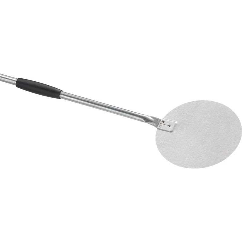 Pizzaschaufel rund Ø 20 cm , Stahl verzinkt , 169 cm langer Stiel, F-20/L