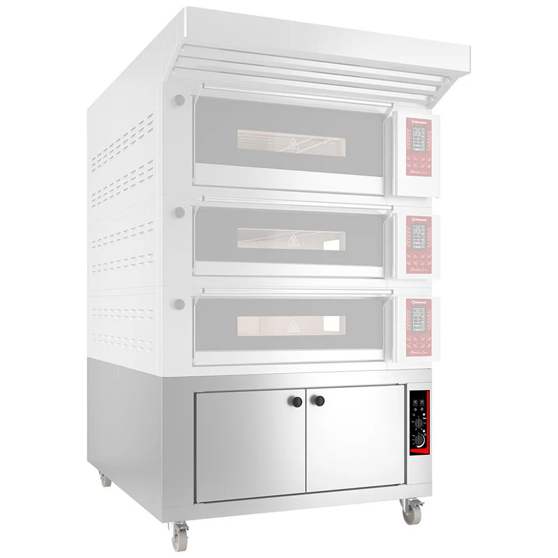 Fahrbarer Gärschrank , 28 Auflagen 600x400 mm , Edelstahl, ET3H-94