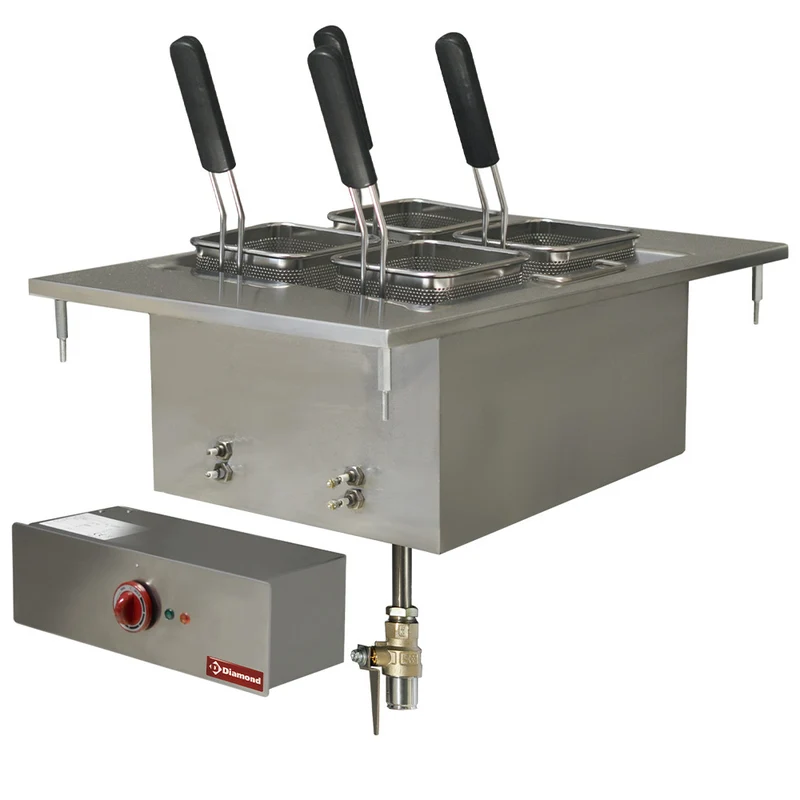 Profi Einbau-Nudelkocher elektrisch , 20 Liter Becken, EDI/CP4
