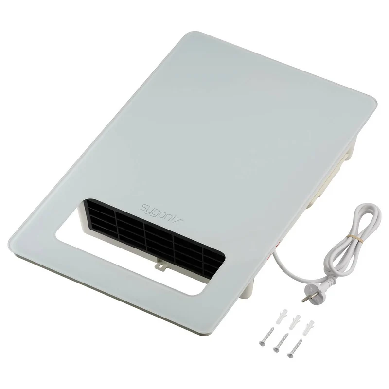 B-Ware Sygonix SY-6735642 Heizgerät Heizer Raumheizung 20 m² Weiß
