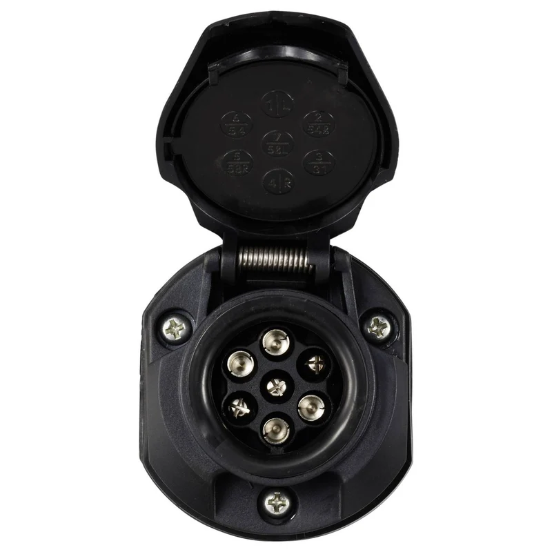B-Ware Voltcraft Spannungsreduzierer Adapter 7polig Steckdose 24V auf 12V Reduzierung