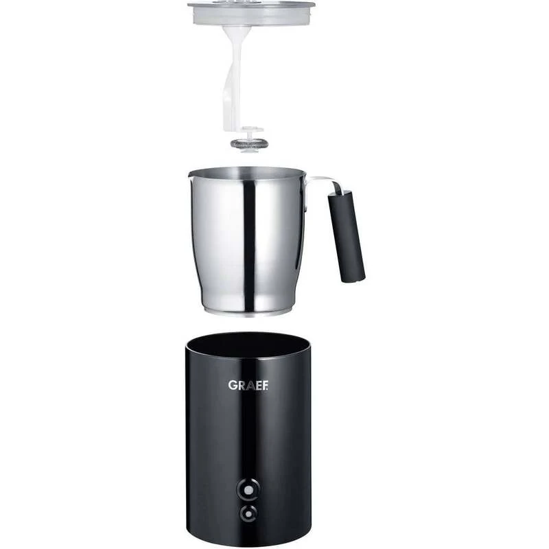 D-Ware Graef MS702EU Milchaufschäumer Aufschäumer Milch Schwarz 450W DEFEKTWARE