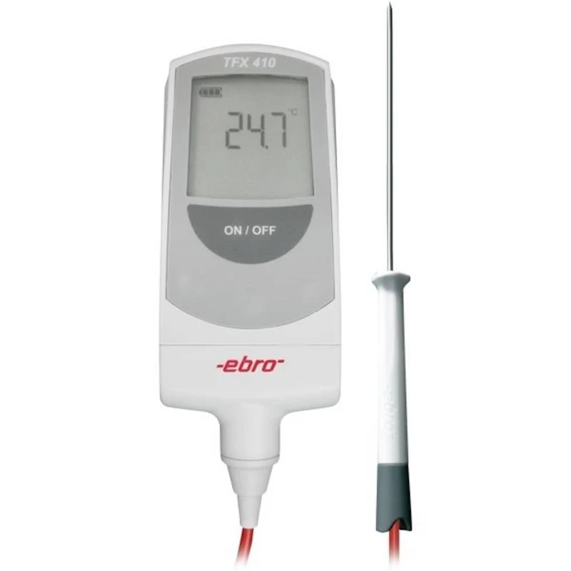 B-Ware ebro Einstichthermometer Messgerät TFX 410 HACCP Thermometer -50 bis +300 °C