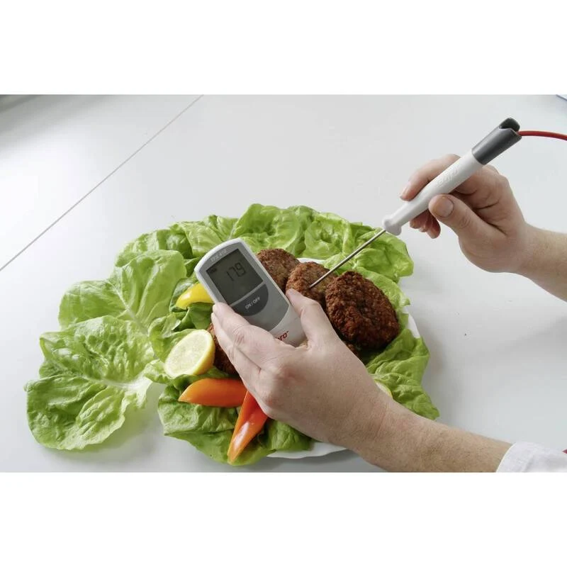 B-Ware ebro Einstichthermometer Messgerät TFX 410 HACCP Thermometer -50 bis +300 °C