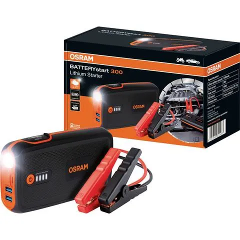 B-Ware Osram Auto Schnellstartsystem BATTERYstart 300 Starthilfe Starthilfestrom Strom