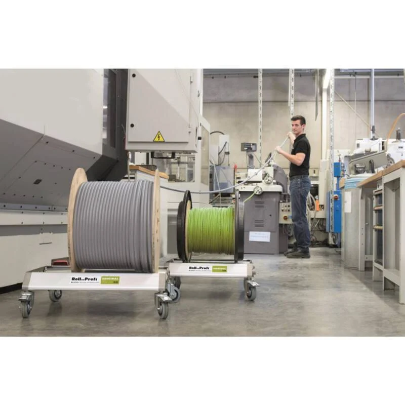 B-Ware Lübbering Kabelabroller Kabeltrommelabroller Roll..Profi Original A90103 1 St