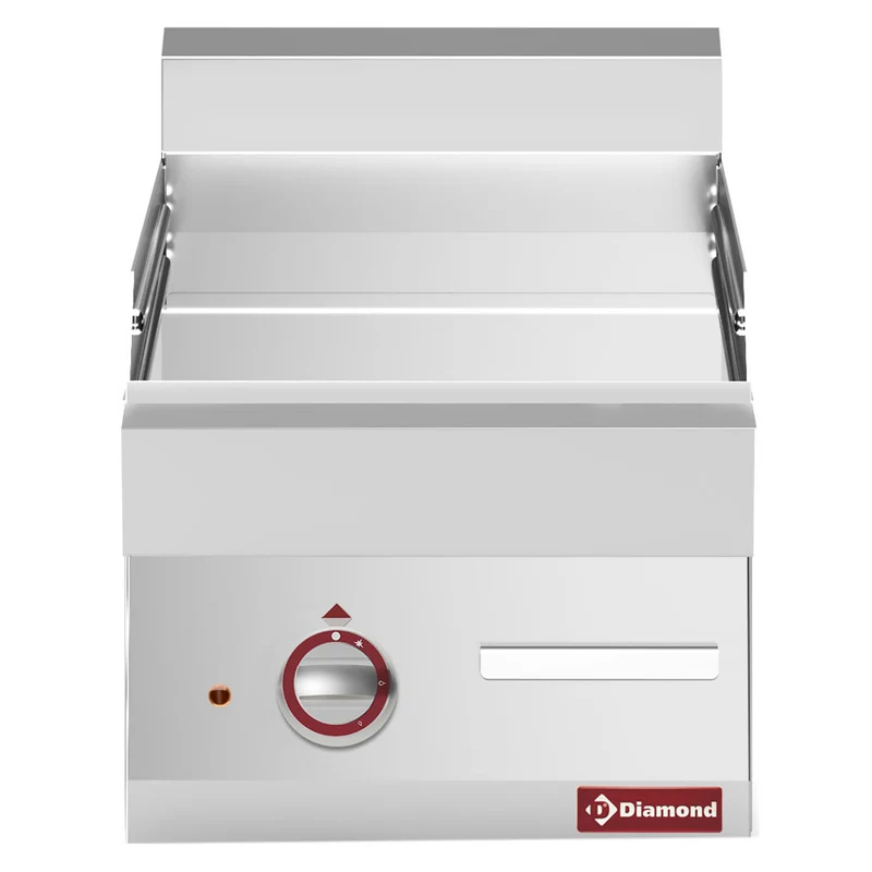 Profi Elektro-Bratplatte , glatt , 40 cm , Gusseisen, E65/PL4T-N