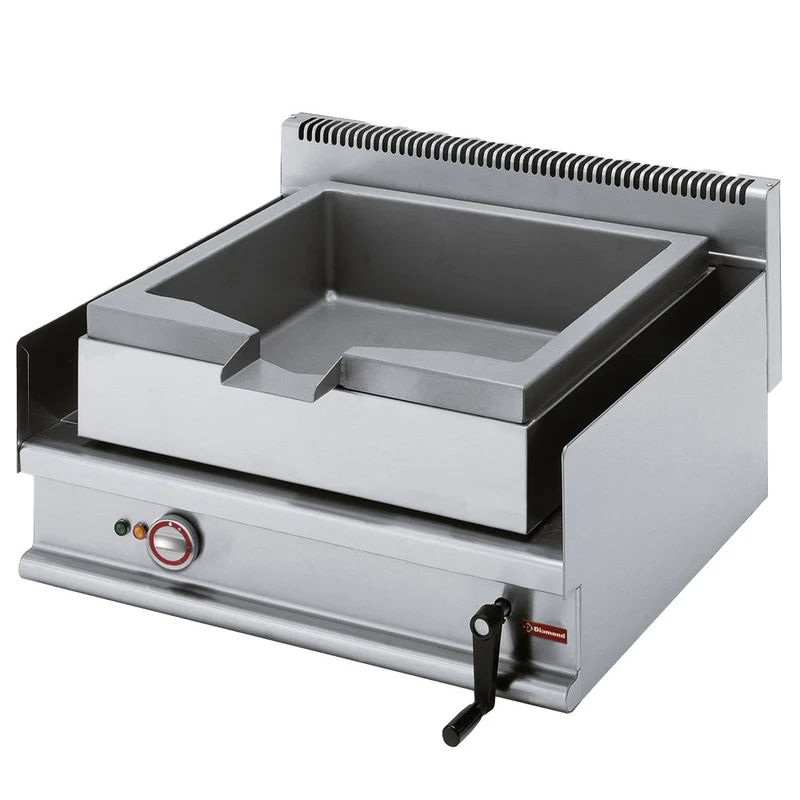 Elektro Kippbratpfanne 30 Liter , Tischgerät aus Edelstahl, E65/BRI7T-N