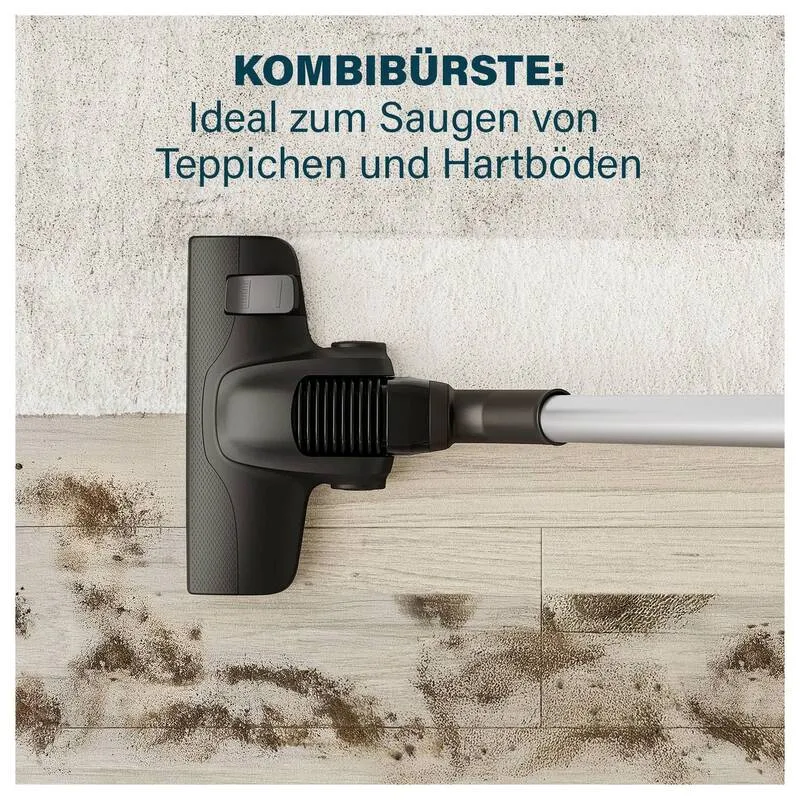 B-Ware Princess Staubsauger Bodenstaubsauger 800W HEPA Staubbeutel schwarz 4l 9m