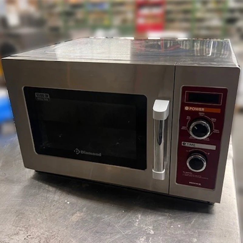 Profi Gastro-Mikrowelle 1800W , 34 L , Edelstahl , GN 2/3, DW3418-M