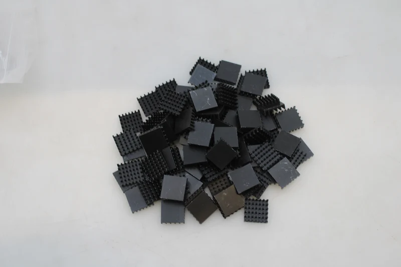 B-Ware Fischer Elektronik Kühlkörper Kühlprofil ICK BGA 23 x 23 schwarz Alu 96 STÜCK