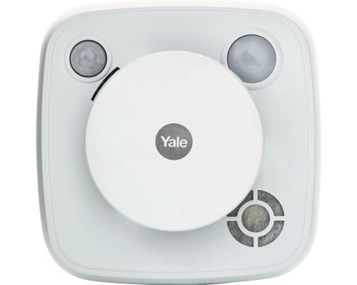 B-Ware Yale Rauch-Hitze-Bewegungsmelder Multifunktionsmelder Weiß Batteriebetrieb