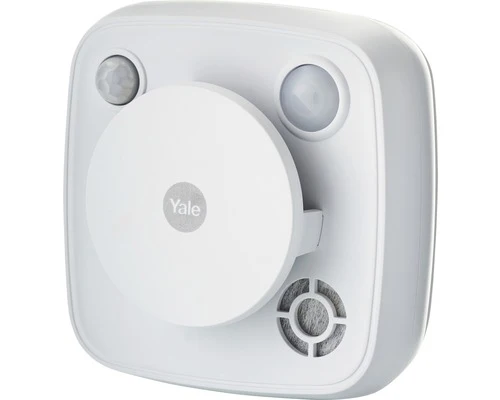 B-Ware Yale Rauch-Hitze-Bewegungsmelder Multifunktionsmelder Weiß Batteriebetrieb