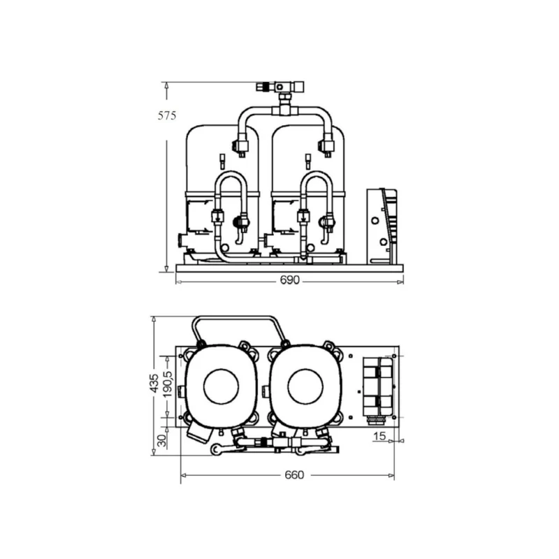 Kompressor TAGD4610Z Tecumseh