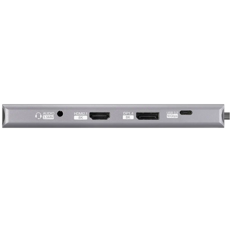 B-Ware Renkforce USB-C Dockingstation Hub RF-DKS-905 10-in-1 8K PD 3.1 Laptop