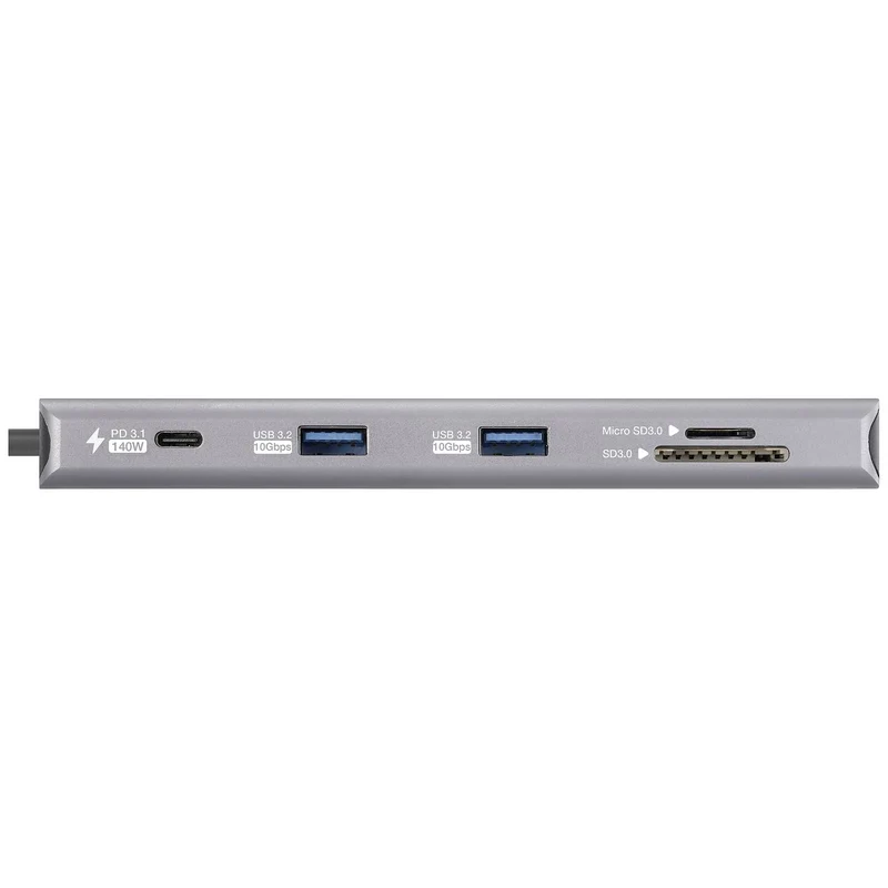 B-Ware Renkforce USB-C Dockingstation Hub RF-DKS-905 10-in-1 8K PD 3.1 Laptop