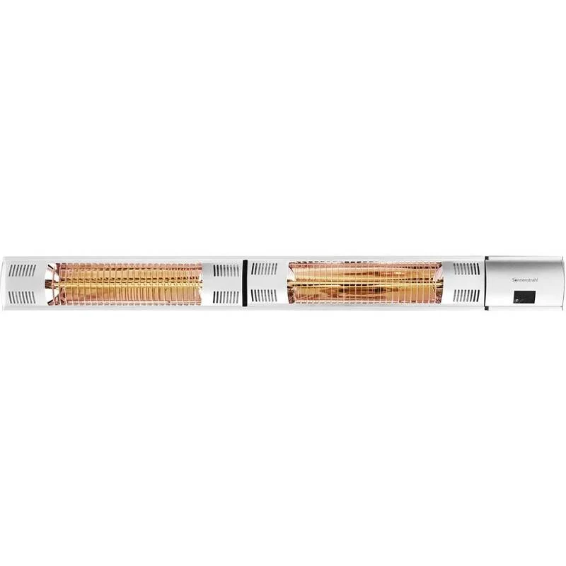 B-Ware Silva Homeline 510022 IR-Kurzwellen-Strahler Heizstrahler 1500W - 3000W Silber