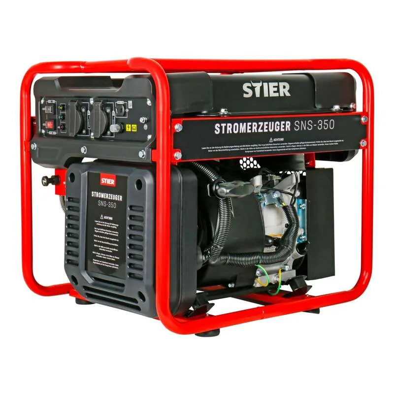 B-Ware STIER Stromerzeuger Generator Inverter Stromaggregat 3 5 kW Benzin 69 dB(A)