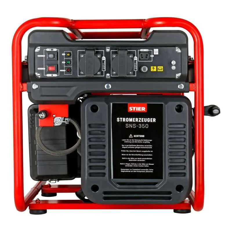 B-Ware STIER Stromerzeuger Generator Inverter Stromaggregat 3 5 kW Benzin 69 dB(A)
