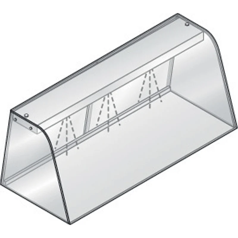 Präsentationsvitrine mit LED-Beleuchtung & Schiebetüren, 1440 mm, DPA/SP15