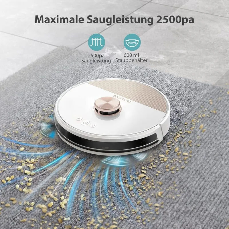 HONITURE Q6 Lite WLAN Saugroboter Staubsaugerroboter SIEHE TEXT/FOTO