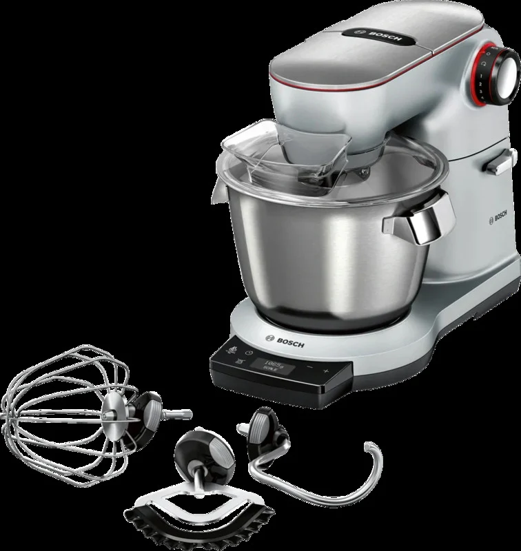 B-Ware Bosch Serie 8 Küchenmaschine Waage OptiMUM 1600W Silber SIEHE TEXT/FOTO