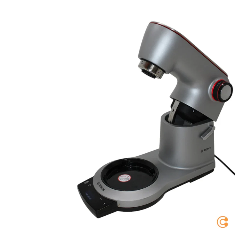 B-Ware Bosch Serie 8 Küchenmaschine Waage OptiMUM 1600W Silber SIEHE TEXT/FOTO