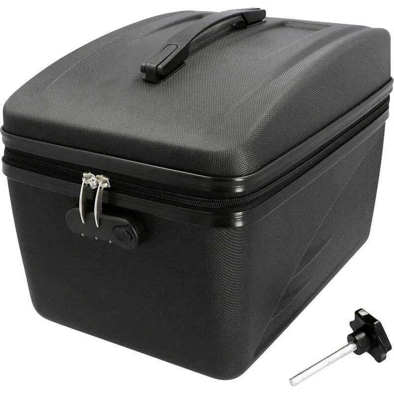 B-Ware Fischer Fahrrad Kühlbox Passiv 19l schwarz Gepäckträgerbox Transportbox 10kg