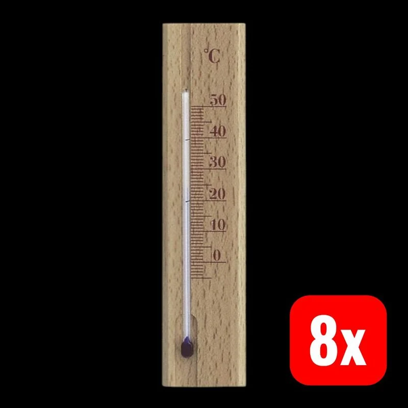B-Ware TFA Dostmann Thermometer Buche analog Hängethermometer Innentemperatur 0-50°C