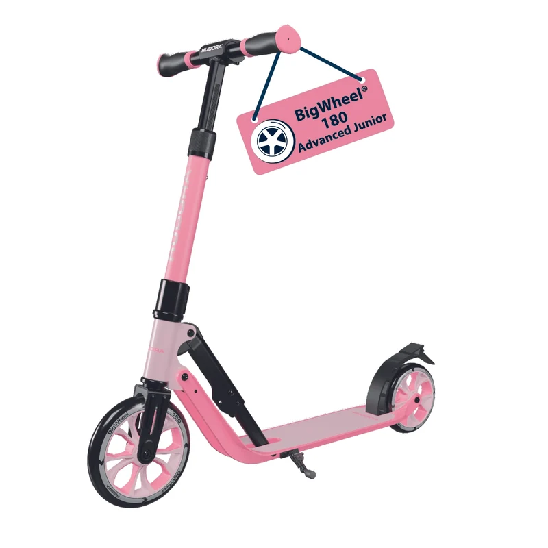 B-Ware HUDORA 180 AdvancedJunior rosé Roller City-Roller Kinderroller Klapproller