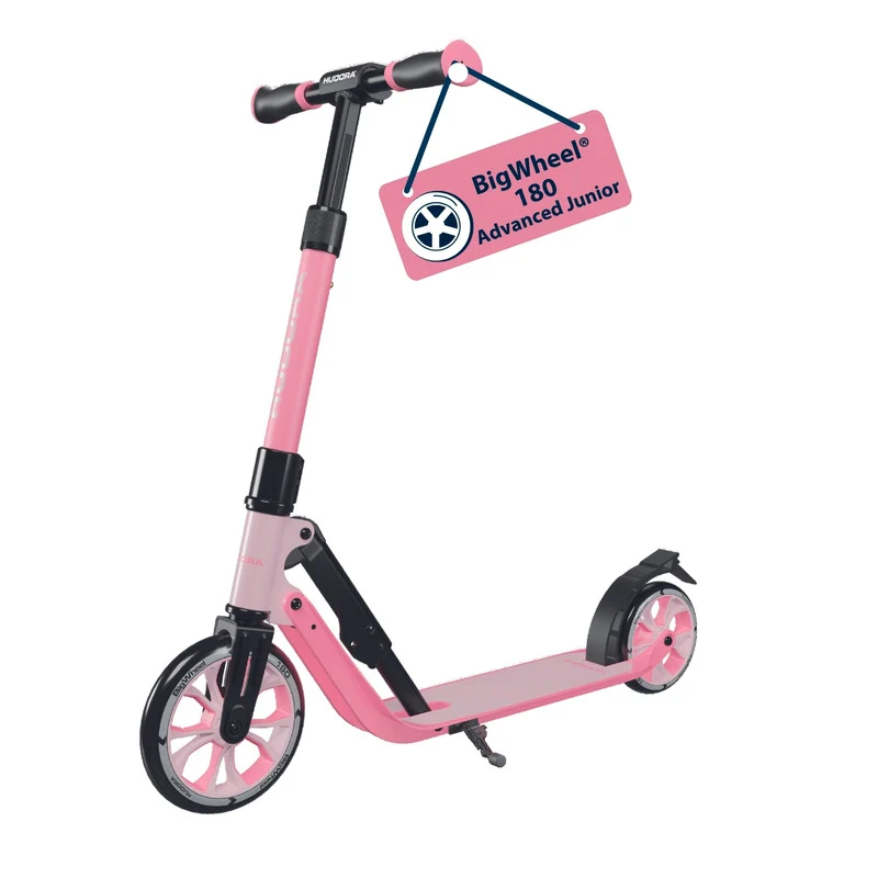 B-Ware HUDORA 180 AdvancedJunior rosé Roller City-Roller Kinderroller Klapproller