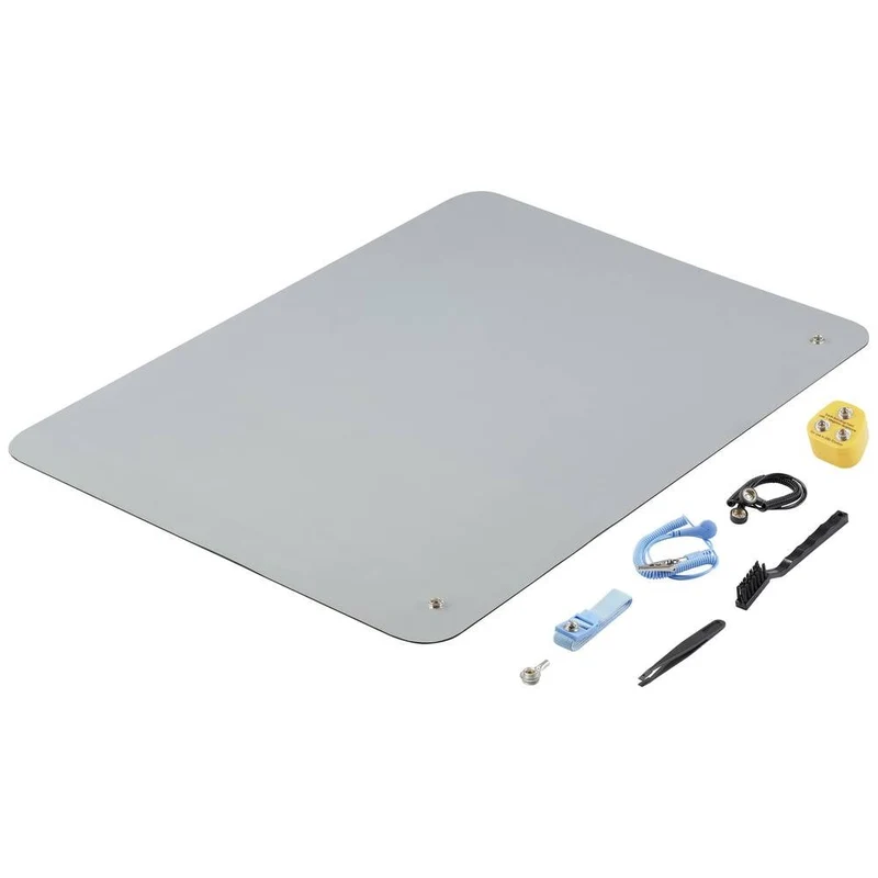 B-Ware Tru Components ESD Tischmatten-SET Arbeitsplatzmatte antistatisch 650X2 Matte