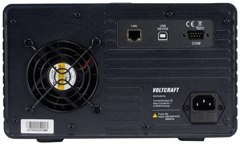 B-Ware VOLTCRAFT DLP-3306 Labornetzgerät einstellbar 0 - 30 V 0 - 6 A 378 W Netzteil
