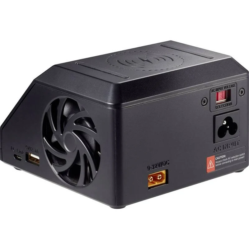 B-Ware VOLTCRAFT V-Charge 600 DUO Modellbau-Ladegerät 16A LiPo LiHV LiIon LiFePO NiCd