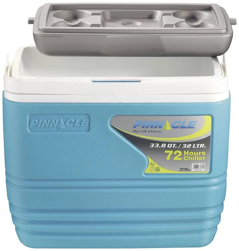 B-Ware ZORN ZP 32L Primero Kühlbox Passiv Blau-Grau Campingausrüstung Kühlboxen Box