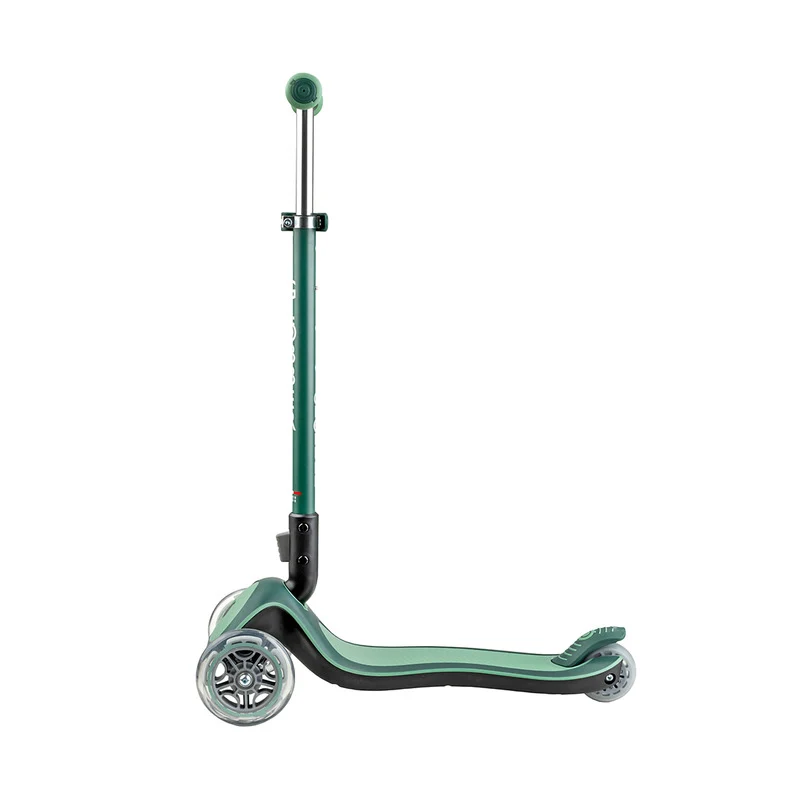 B-Ware Globber Roller Elite Deluxe Lights Kinderroller klappbar TPR-Griffe Tretroller