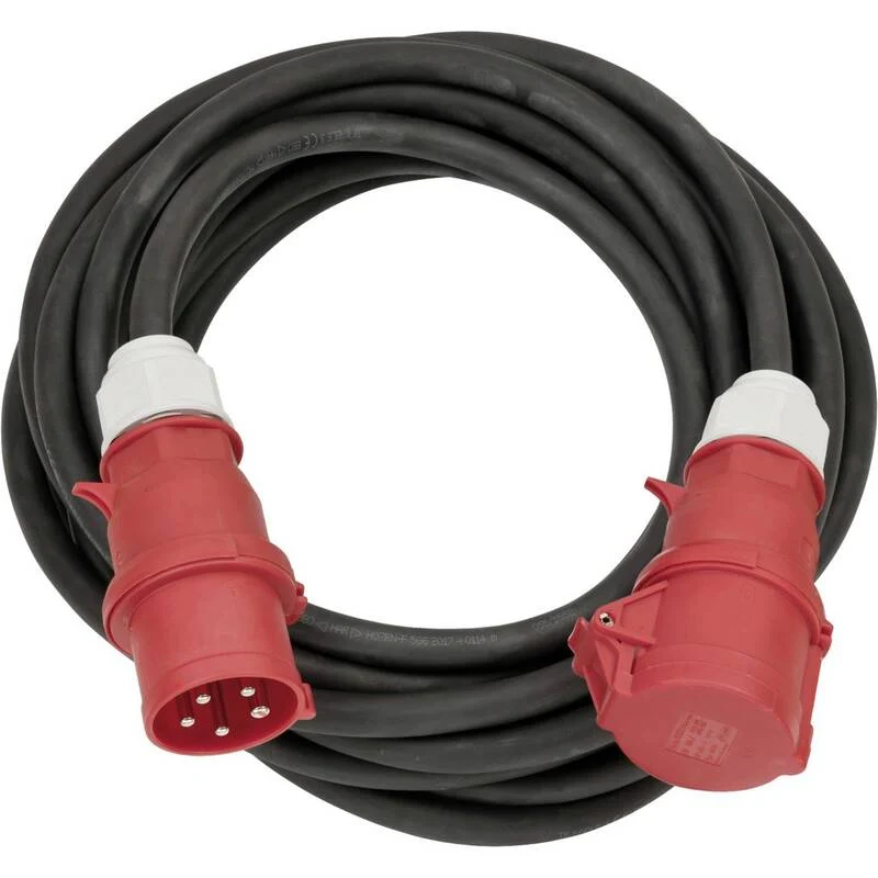 B-Ware Brennenstuhl Strom Verlängerungskabel 32A 10m IP44 Gummi-Neopren CEE Stecker