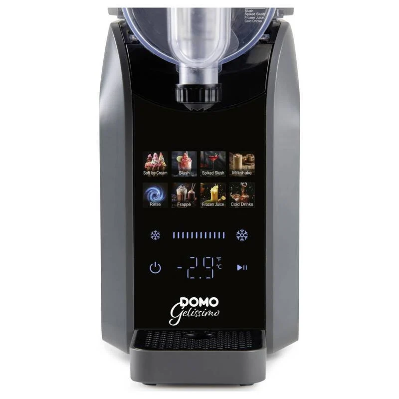 B-Ware DOMO Eismaschine DO9308I 1,8l mit Display 220W Eisbereiter Küchengerät kompakt