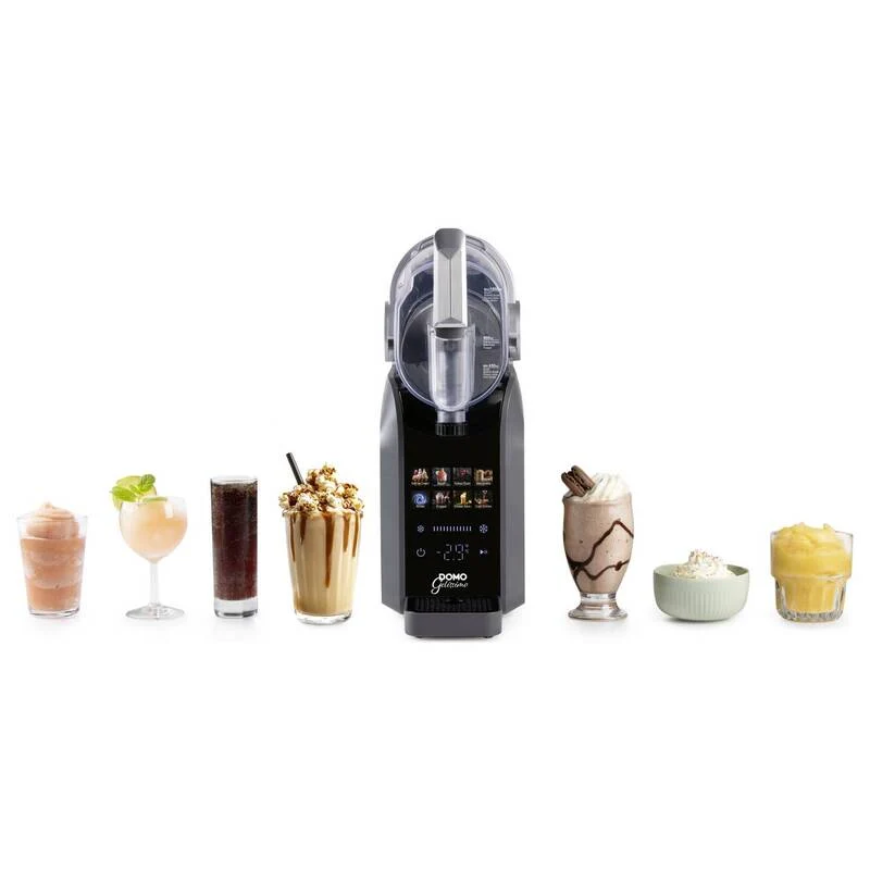 B-Ware DOMO Eismaschine DO9308I 1,8l mit Display 220W Eisbereiter Küchengerät kompakt