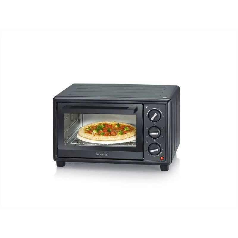 B-Ware Severin Pizzaofen TO 2079 Heizgerät Backofen Schwarz 20l Freistehend 100-230°C
